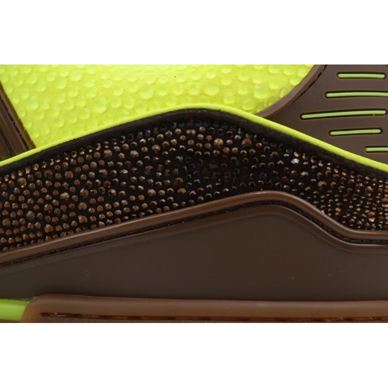 Louis Vuitton LV Trainer Sneaker Yellow Brown Diamond 1A8Z6K