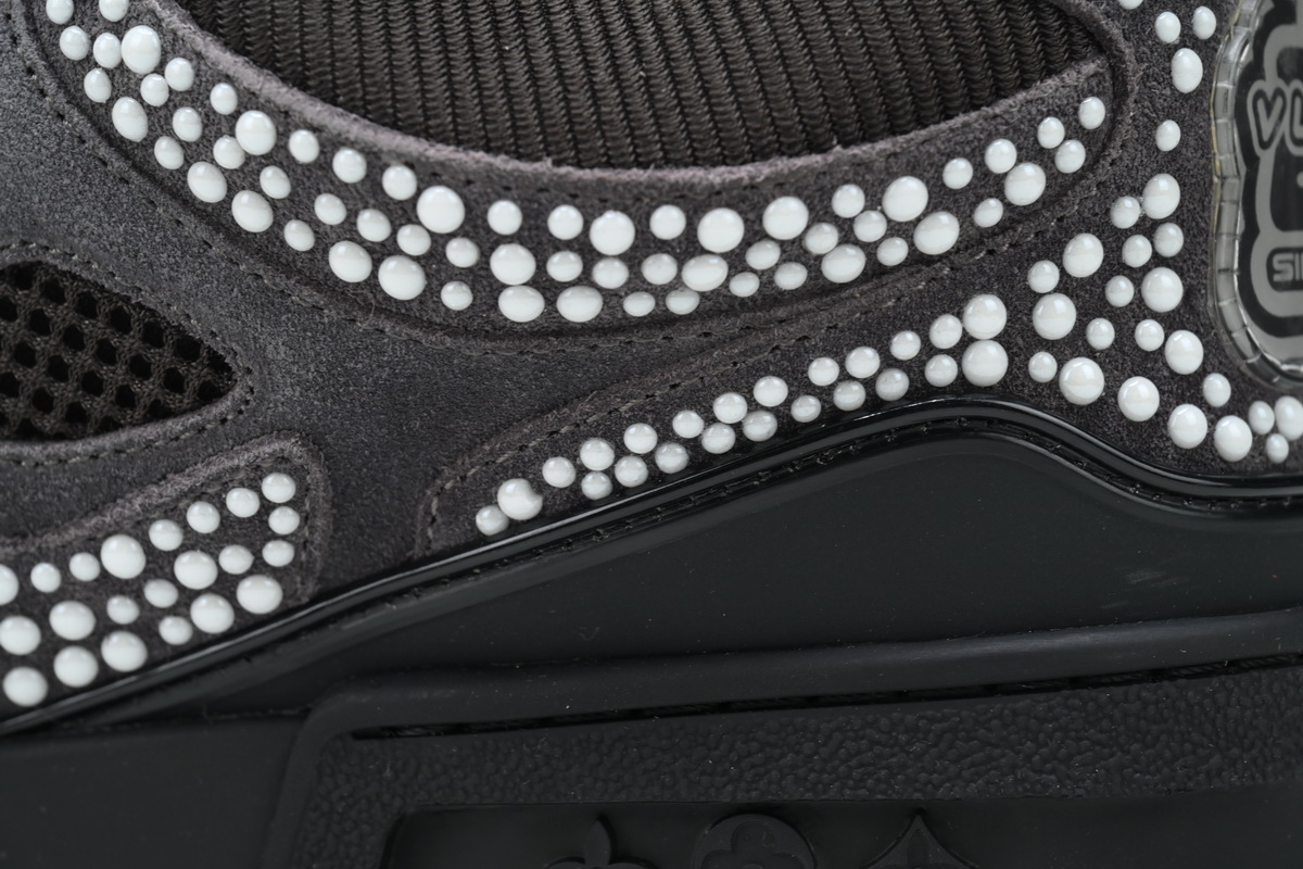 Louis Vuitton Skate Sneaker Black Grey 1ACEI8