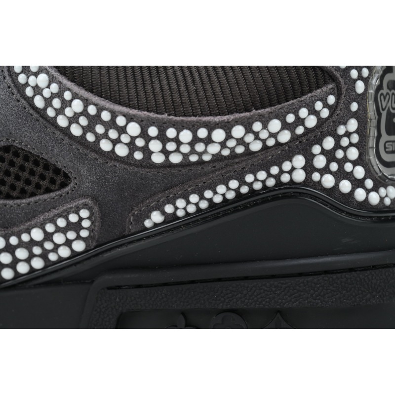 Louis Vuitton Skate Sneaker Black Grey 1ACEI8