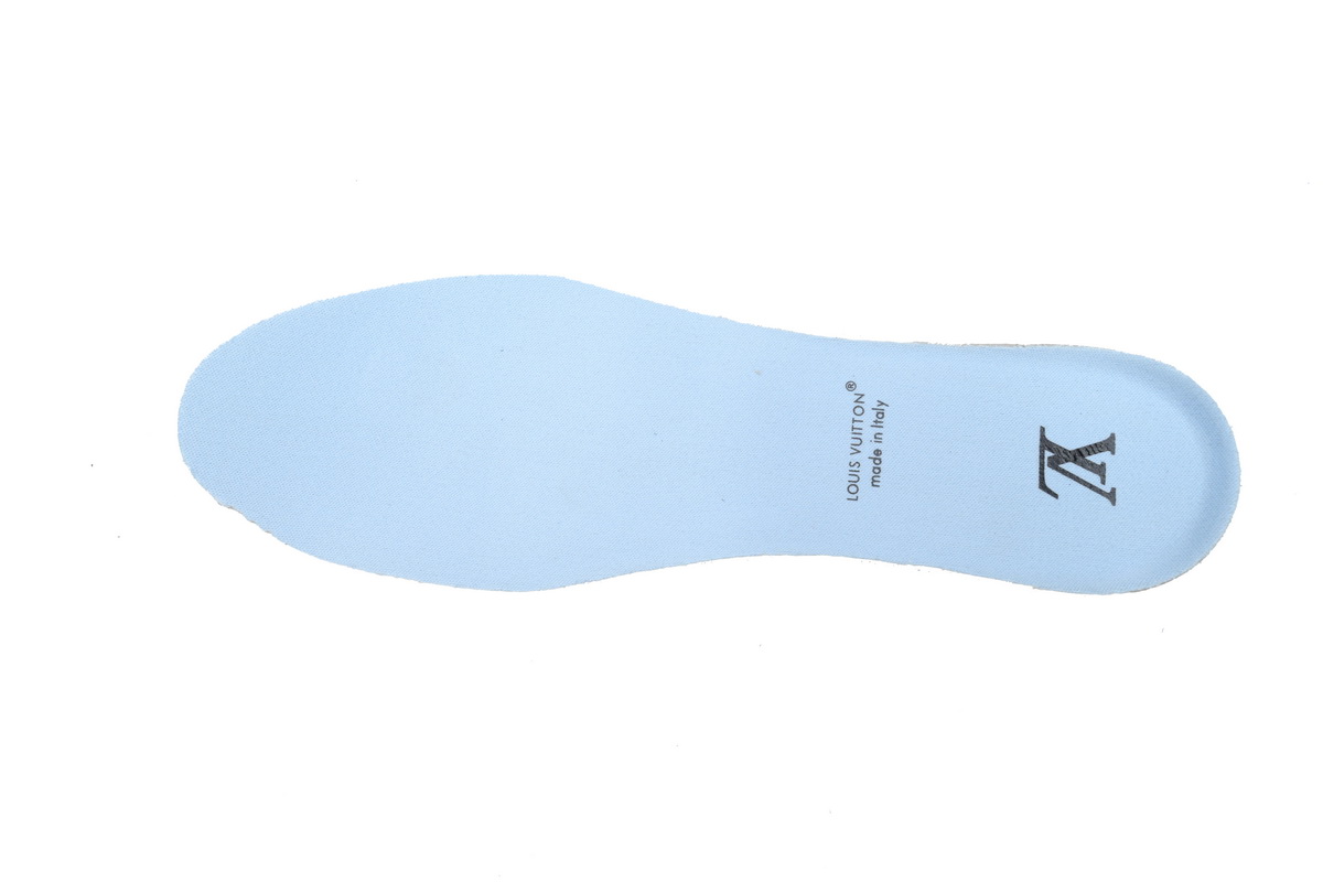 Louis Vuitton Skate Sneaker Black White Light Blue