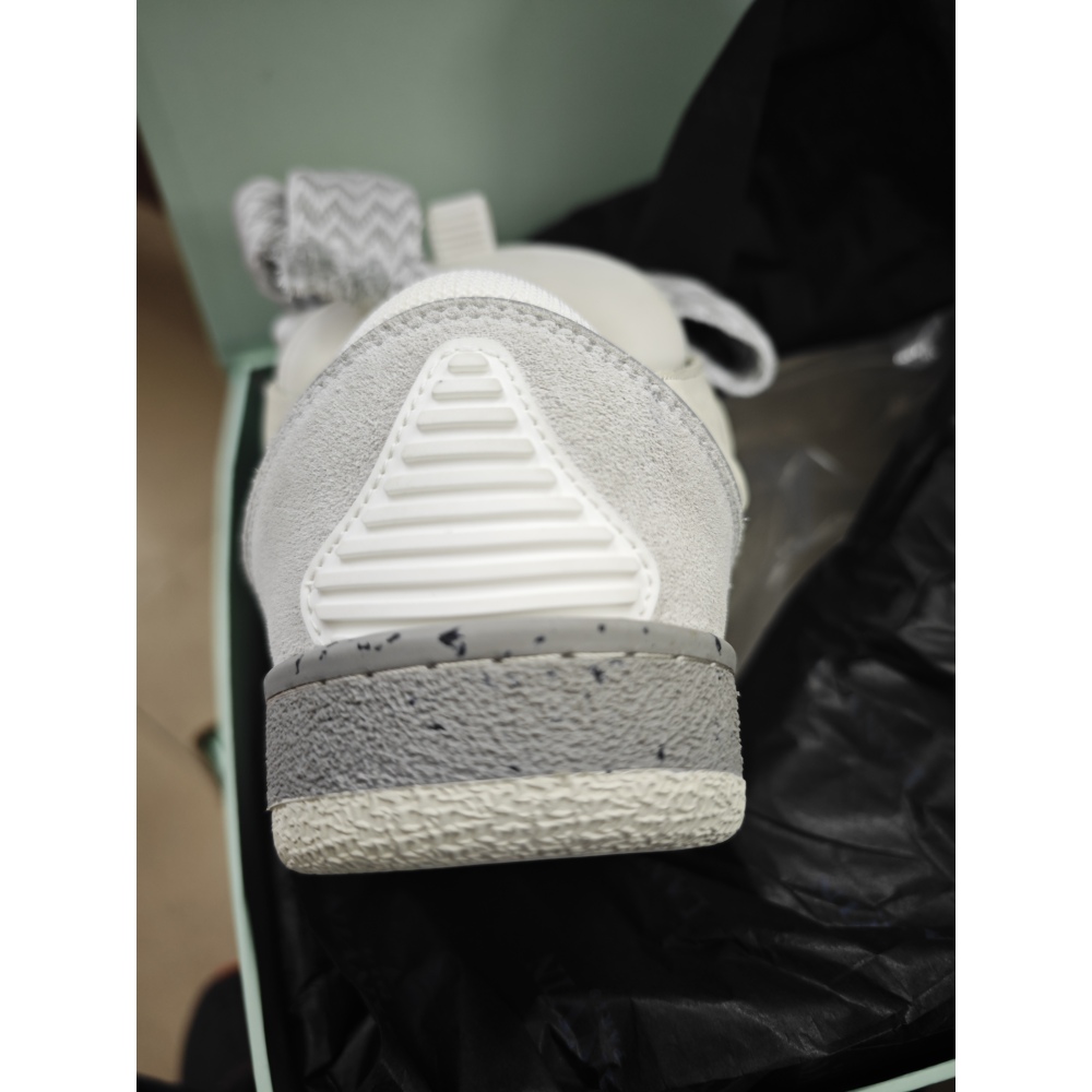 Lanvin Curb Sneaker White Grey Pale FW SKDK02 DOTS P23