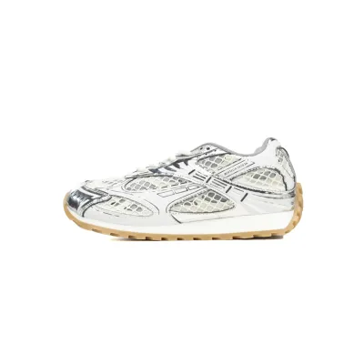 Bottega Veneta Orbit Silver White 01