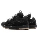 Lanvin Curb Sneaker Black Brown PB250310