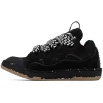 Lanvin Curb Sneaker Black Brown PB250310