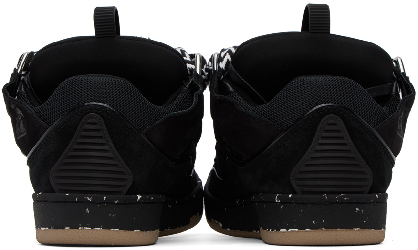 Lanvin Curb Sneaker Black Brown PB250310