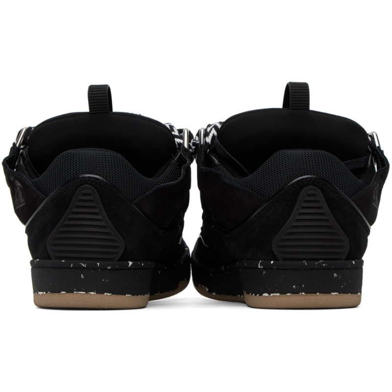 Lanvin Curb Sneaker Black Brown PB250310