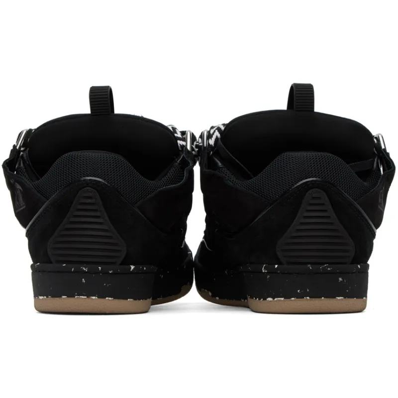 Lanvin Curb Sneaker Black Brown PB250310