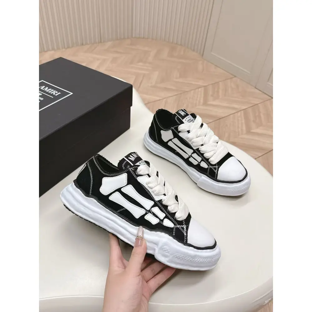 Amiri x Maison Mihara Yasuhiro Black White Bones PB250312