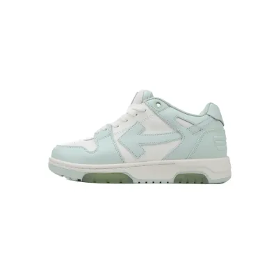 PK God Batch OFF-WHITE Out Of Office OOO Low Tops  Light Green White OWIA259F 22LEA00 10151 01
