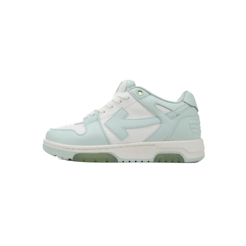 PK God Batch OFF-WHITE Out Of Office OOO Low Tops  Light Green White OWIA259F 22LEA00 10151