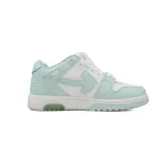 PK God Batch OFF-WHITE Out Of Office OOO Low Tops  Light Green White OWIA259F 22LEA00 10151