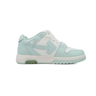 PK God Batch OFF-WHITE Out Of Office OOO Low Tops  Light Green White OWIA259F 22LEA00 10151 02