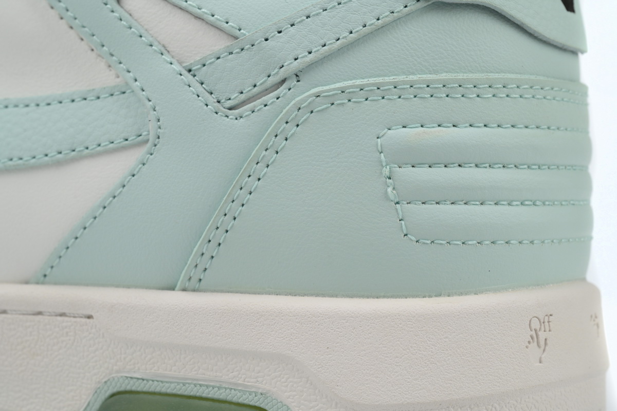 PK God Batch OFF-WHITE Out Of Office OOO Low Tops  Light Green White OWIA259F 22LEA00 10151
