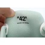 PK God Batch OFF-WHITE Out Of Office OOO Low Tops  Light Green White OWIA259F 22LEA00 10151