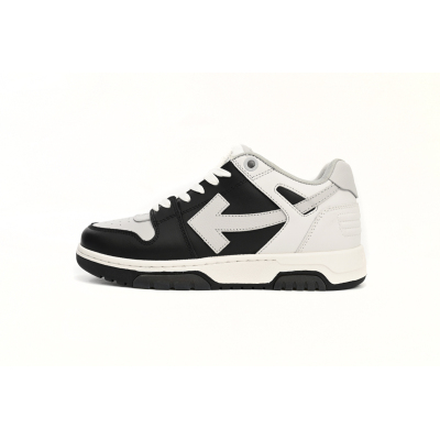 PK God Batch OFF-WHITE Out Of Office OOO Low Tops Black And White Gray OMIA189F 22LEA001 0709 01