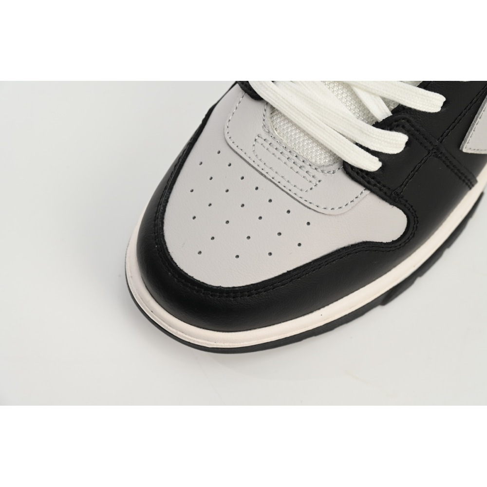 PK God Batch OFF-WHITE Out Of Office OOO Low Tops Black And White Gray OMIA189F 22LEA001 0709