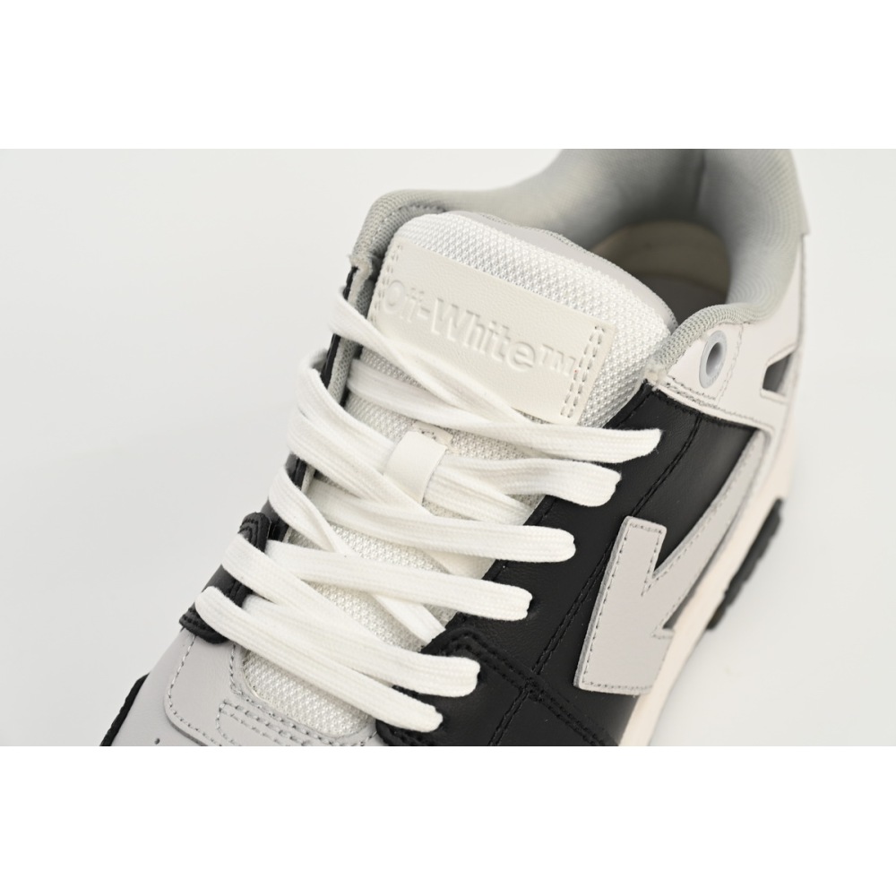 PK God Batch OFF-WHITE Out Of Office OOO Low Tops Black And White Gray OMIA189F 22LEA001 0709