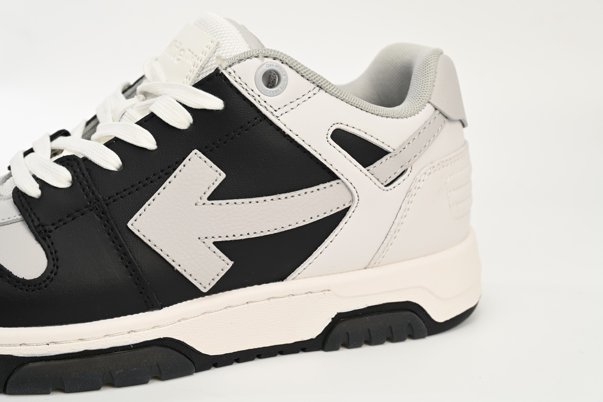 PK God Batch OFF-WHITE Out Of Office OOO Low Tops Black And White Gray OMIA189F 22LEA001 0709