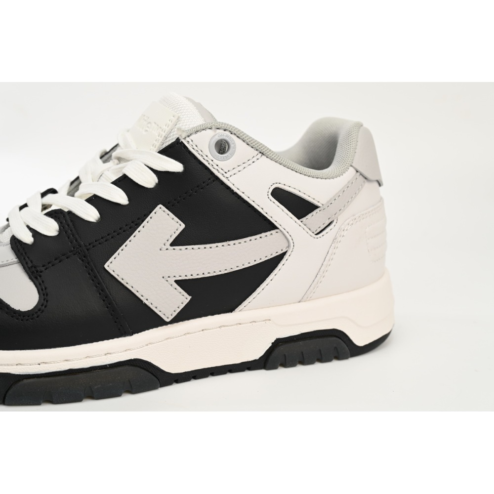 PK God Batch OFF-WHITE Out Of Office OOO Low Tops Black And White Gray OMIA189F 22LEA001 0709