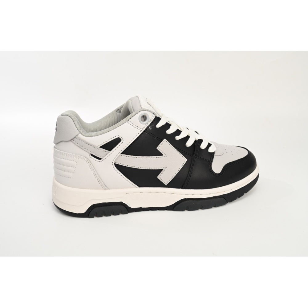 PK God Batch OFF-WHITE Out Of Office OOO Low Tops Black And White Gray OMIA189F 22LEA001 0709