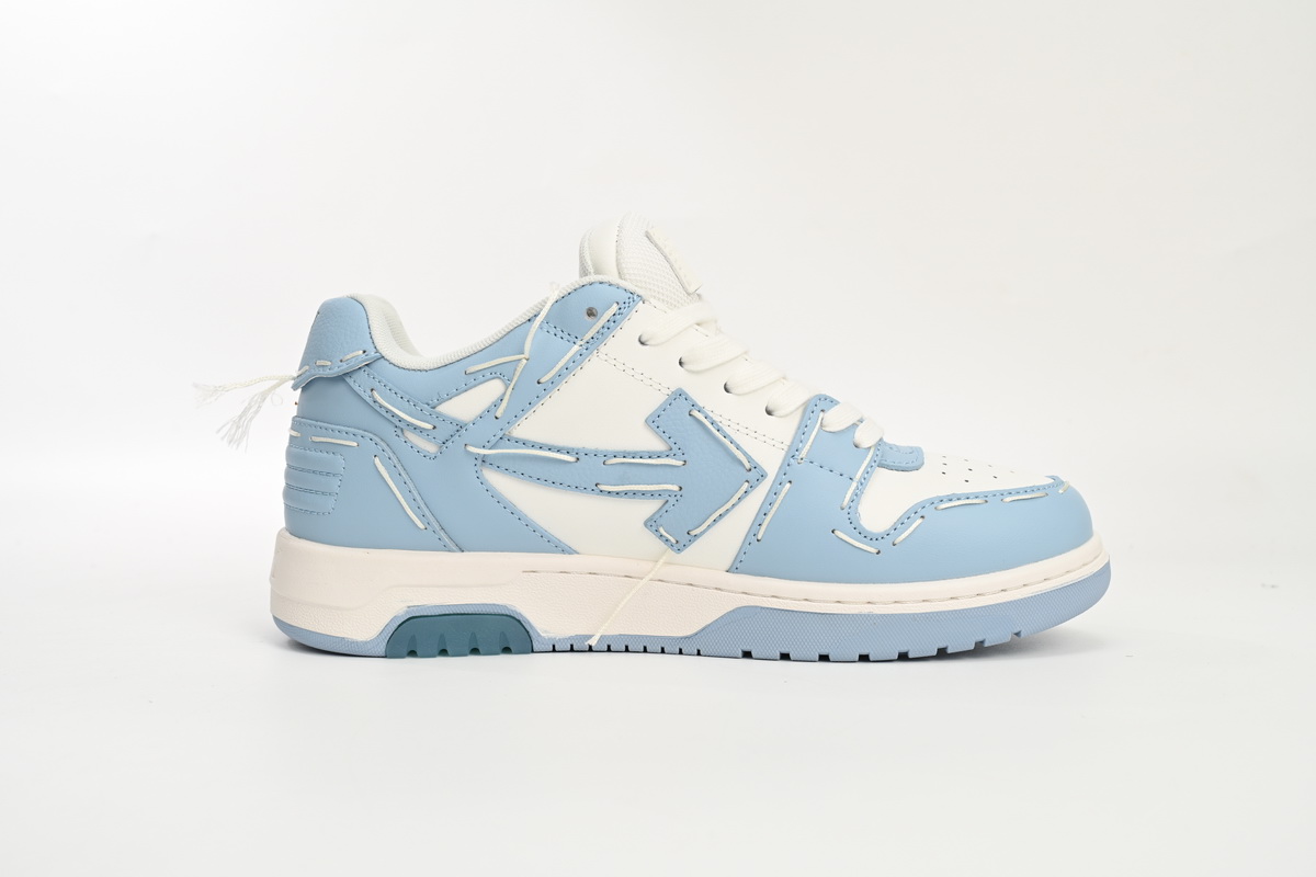 PK God Batch OFF-WHITE Out Of Office OOO Low Tops Blue And White Limit OMIA189S 23LEA222 2222