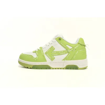 PK God Batch OFF-WHITE Out Of Office OOO Low Tops Green And White Limit OMIA189S 23LEA111 1111 01