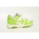 PK God Batch OFF-WHITE Out Of Office OOO Low Tops Green And White Limit OMIA189S 23LEA111 1111