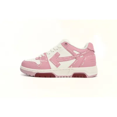 PK God Batch OFF-WHITE Out Of Office OOO Low Tops Pink And White Limit OMIA189S 23LEA333 3333 01