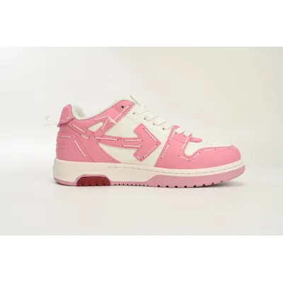 PK God Batch OFF-WHITE Out Of Office OOO Low Tops Pink And White Limit OMIA189S 23LEA333 3333 02