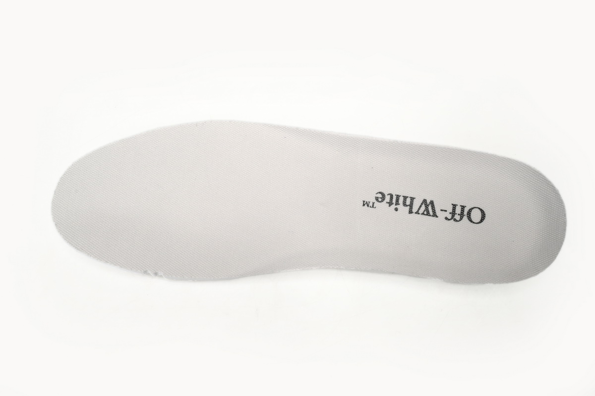 PK God Batch OFF-WHITE Out Of Office OOO Low Tops White and Blue Tail OMIA189F 23LEA005 0546