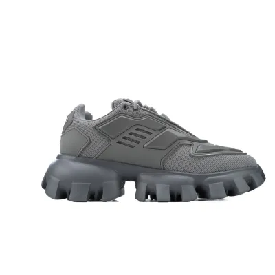 Prada Cloudbust Thunder Technical Fabric Sneakers Grey 02
