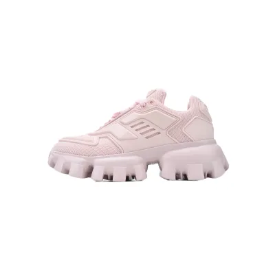 Prada Cloudbust Thunder Technical Fabric Sneakers Pink 01