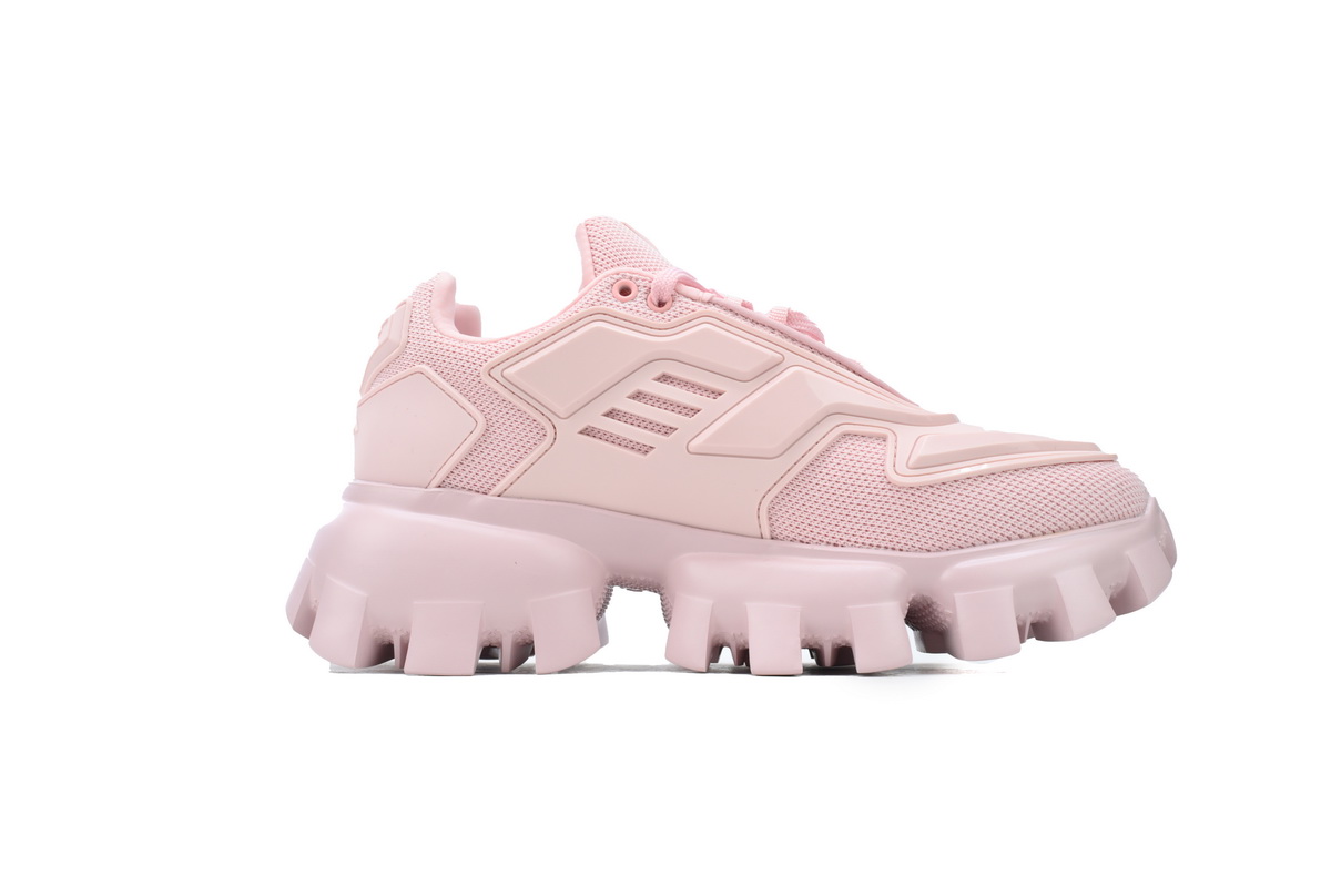 Prada Cloudbust Thunder Technical Fabric Sneakers Pink