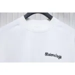 Balenciaga 24SS Graffiti Small Letters Printed T-shirt White