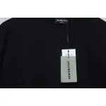 Balenciaga 24ss R Logo Printed T-shirt Black