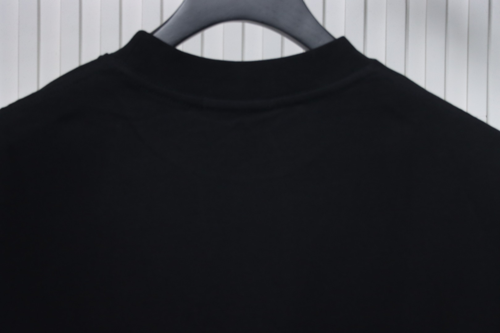 Balenciaga 24ss R Logo Printed T-shirt Black