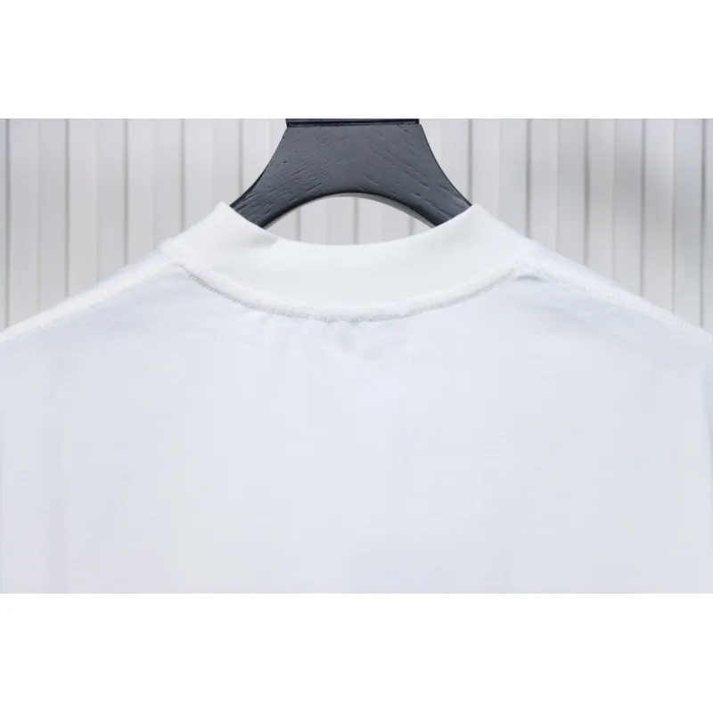 Balenciaga 24ss R Logo Printed T-shirt White