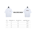Balenciaga Coke Embroidered Short Sleeves White CKP120