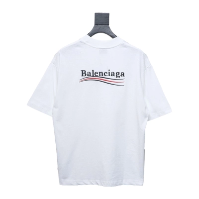 Balenciaga Coke Embroidered Short Sleeves White CKP120 02