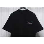 Balenciaga Coke Embroidered Short Sleeves Black CKP120