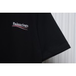 Balenciaga Coke Embroidered Short Sleeves Black CKP120