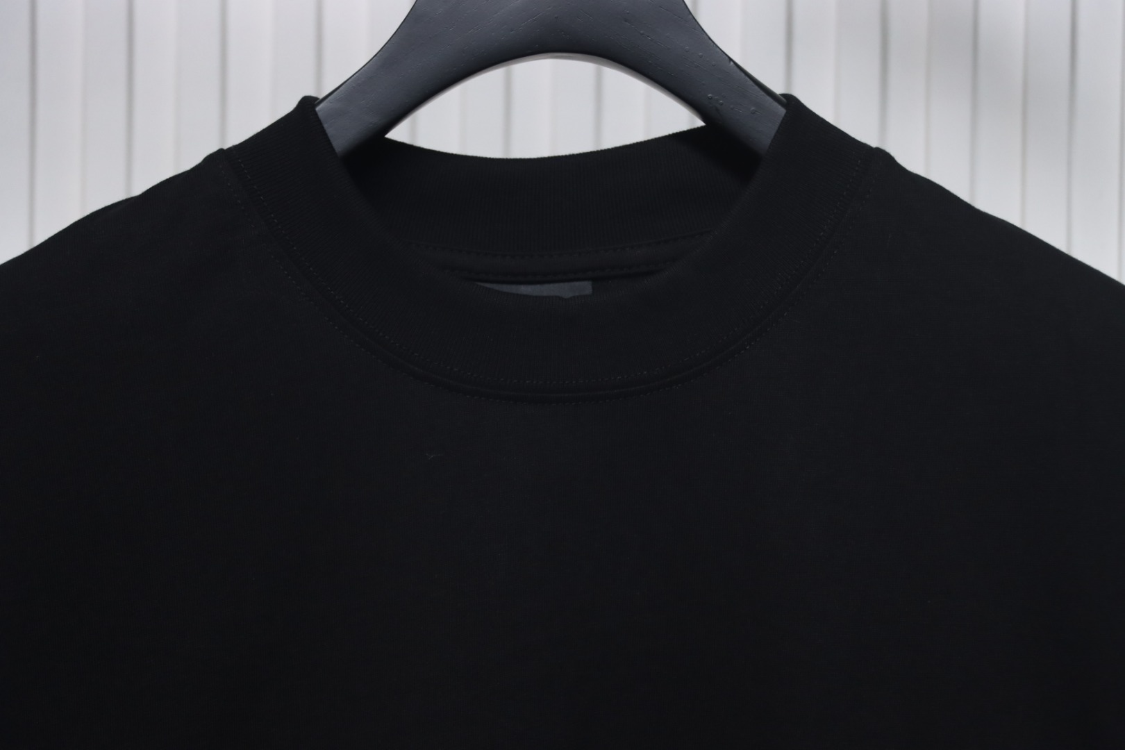 Balenciaga Coke Embroidered Short Sleeves Black CKP120