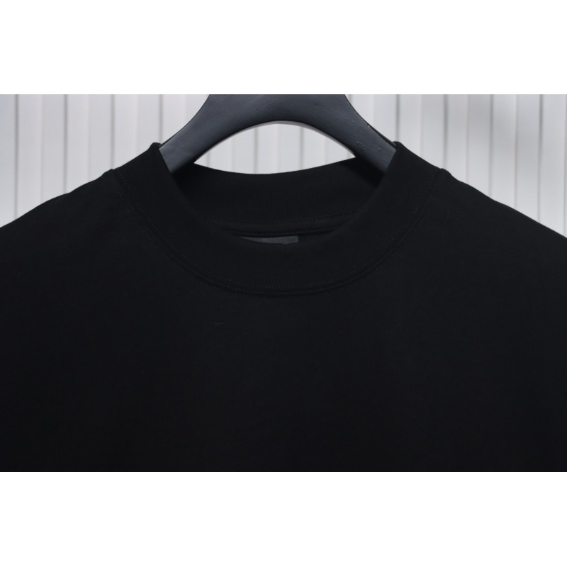 Balenciaga Coke Embroidered Short Sleeves Black CKP120