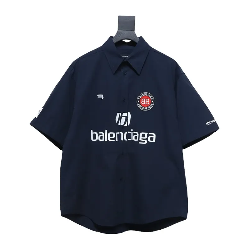Balenciaga Football No. 7 Short Sleeve Shirt