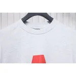Balenciaga Music Capsule Series Cracked Arrow Print Short Sleeve White