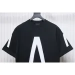 Balenciaga Music Capsule Series Cracked Arrow Print Short Sleeve Black