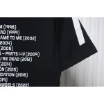 Balenciaga Music Capsule Series Cracked Arrow Print Short Sleeve Black