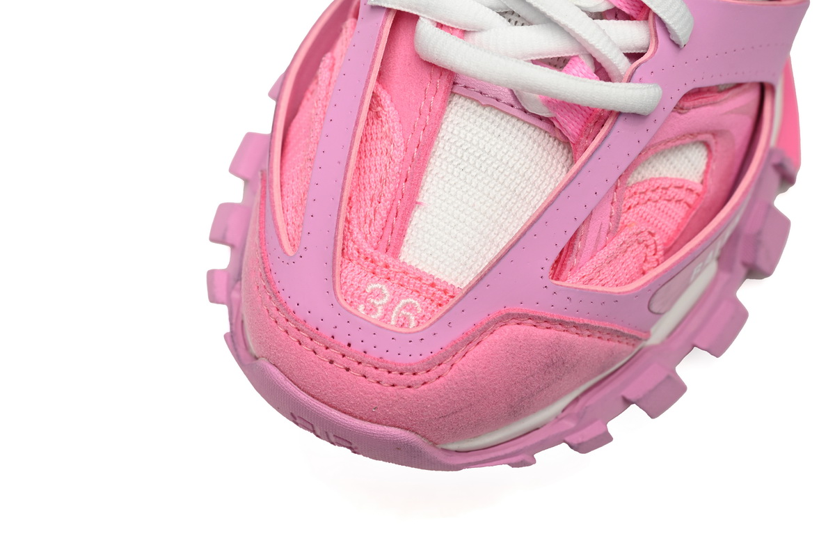 Balenciaga Tess S.Black Rice White Pink 542436 W3SU5 5090