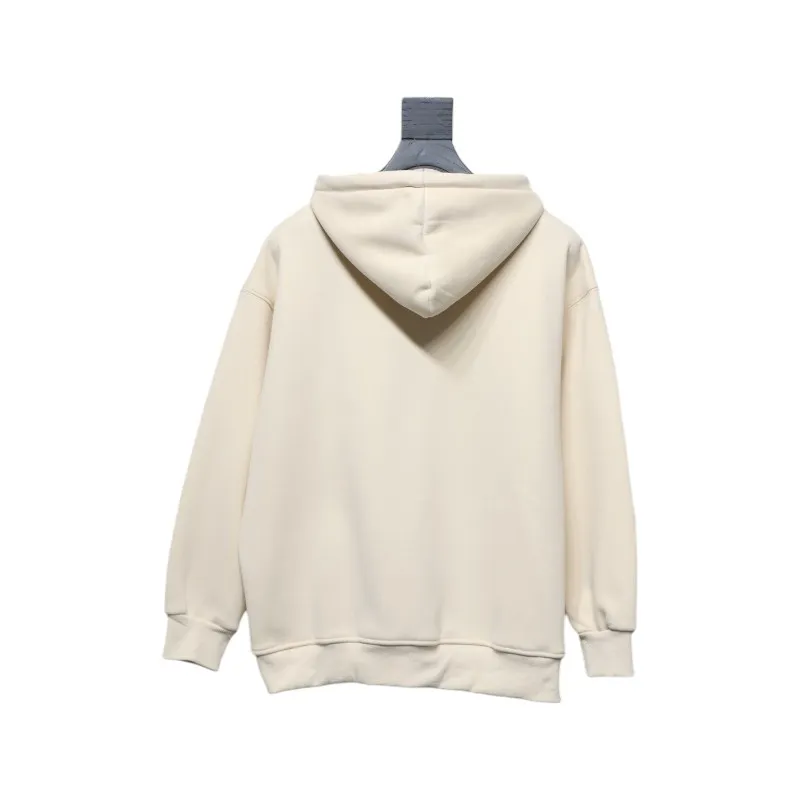 Lacoste crocodile embroidered jacket Cream
