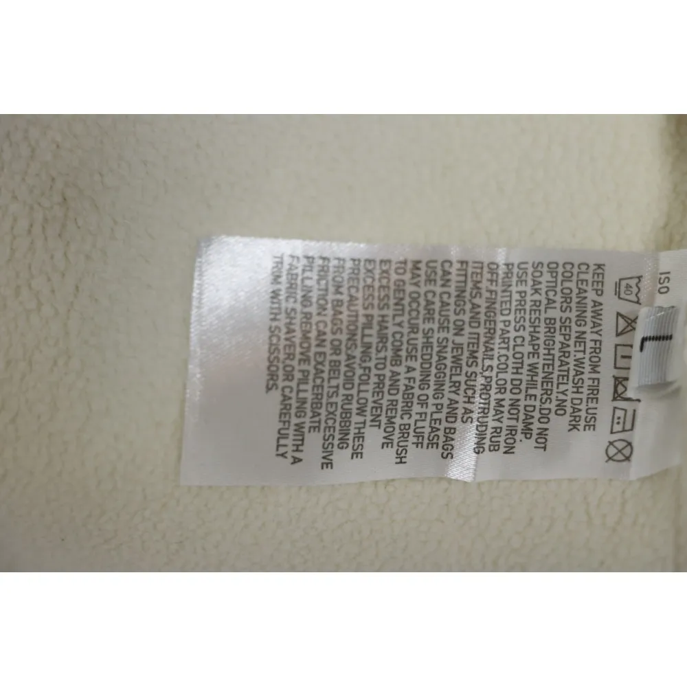 Lacoste crocodile embroidered jacket Cream